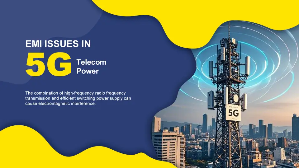 EMI Issues in 5G Telecom Power